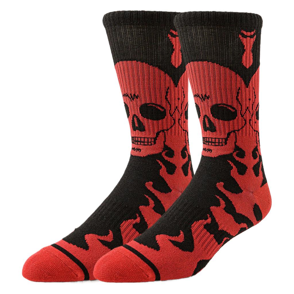 5Pairs Men Women Basketball Skateboard Socks in Hip Hop Street Style by Top Designers