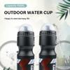 Mountain Bike Plastic Water Bottle Roundabout Water Bottle Cycling Sports Water Cup Sports Water Bottle Equipment Accessories