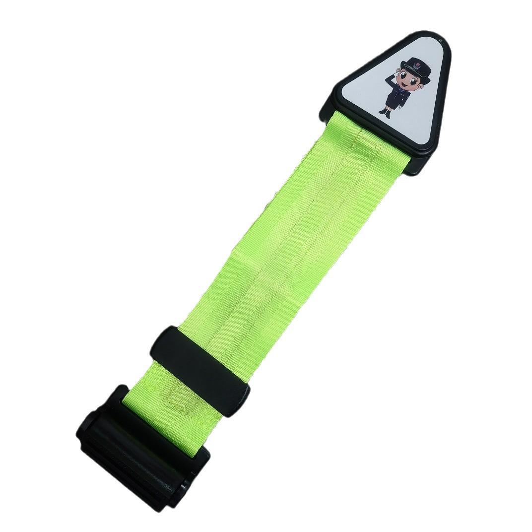 

Child Safety Seat Belt Adjuster - Anti-Neck Shoulder Pad Limiter флуоресцентный зеленый
