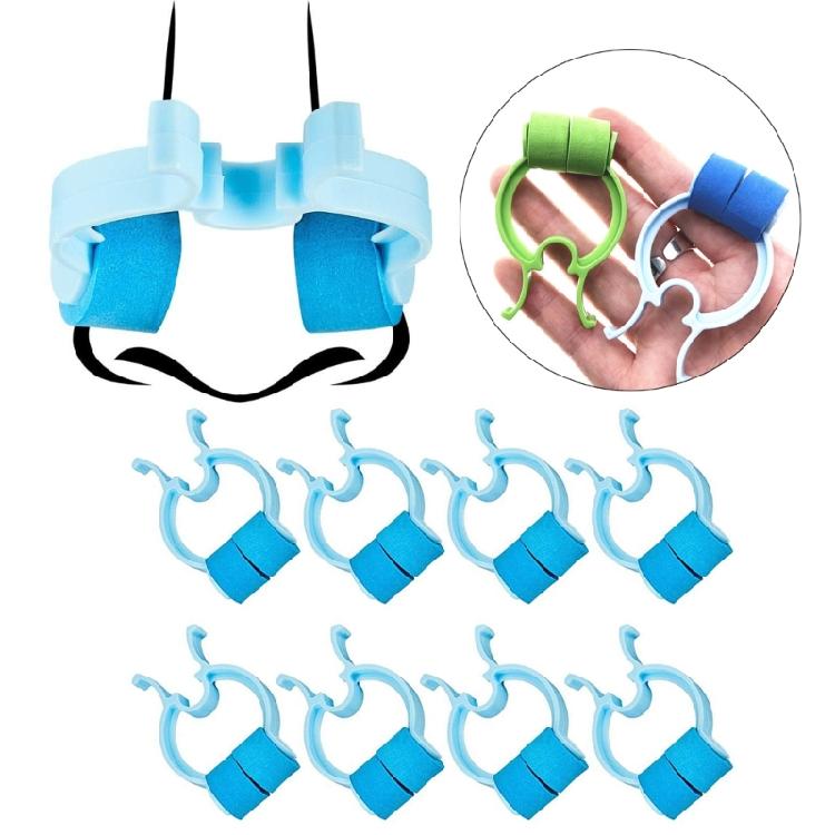 Plavecká svorka na nos Zastavení krvácení ze nosu Svorka na nos Zarážky do nosu Nosní zarážky