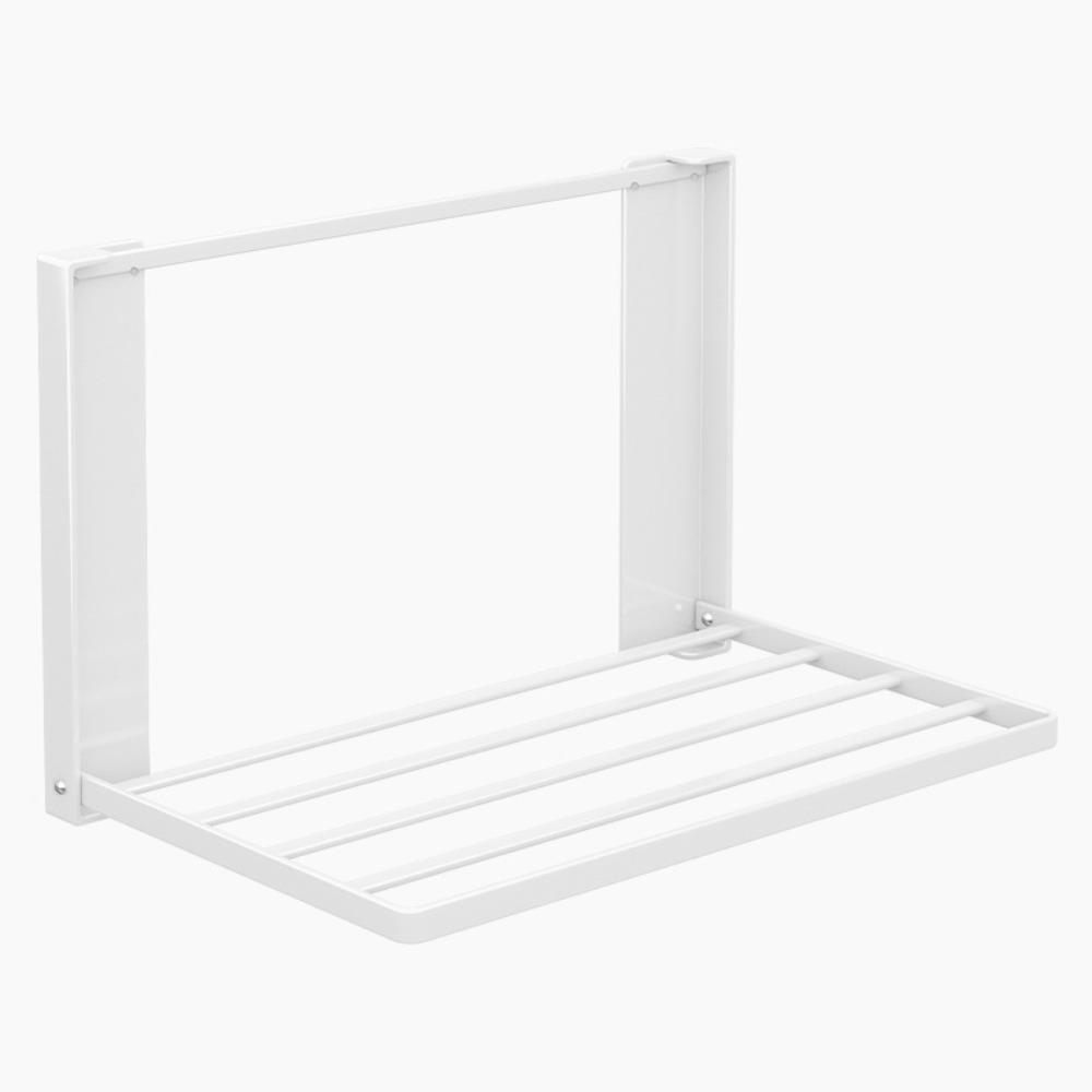 No Punching Magnetic Folding Storage Rack Heavy Duty Metal Side Shelf  Kitchen