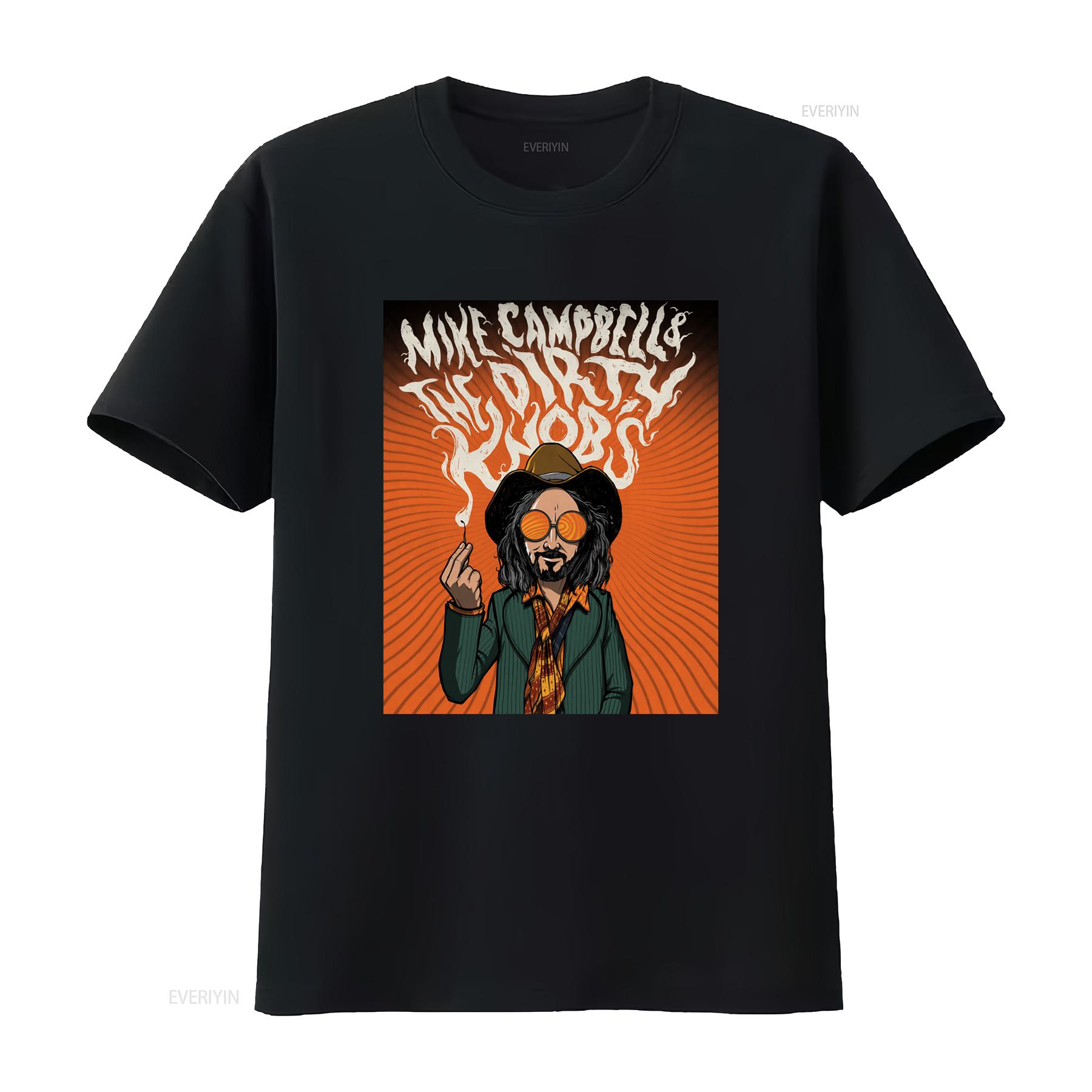 

Mike Campbell The Dirty Knobs American Musical Band T Shirt S 5XL Best for Music Lovers vintage Washed homme designer clothes 4XL
