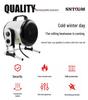 3kW Industrial Electric Heater: Compact Warm Air Blower for Large Areas & Breeding