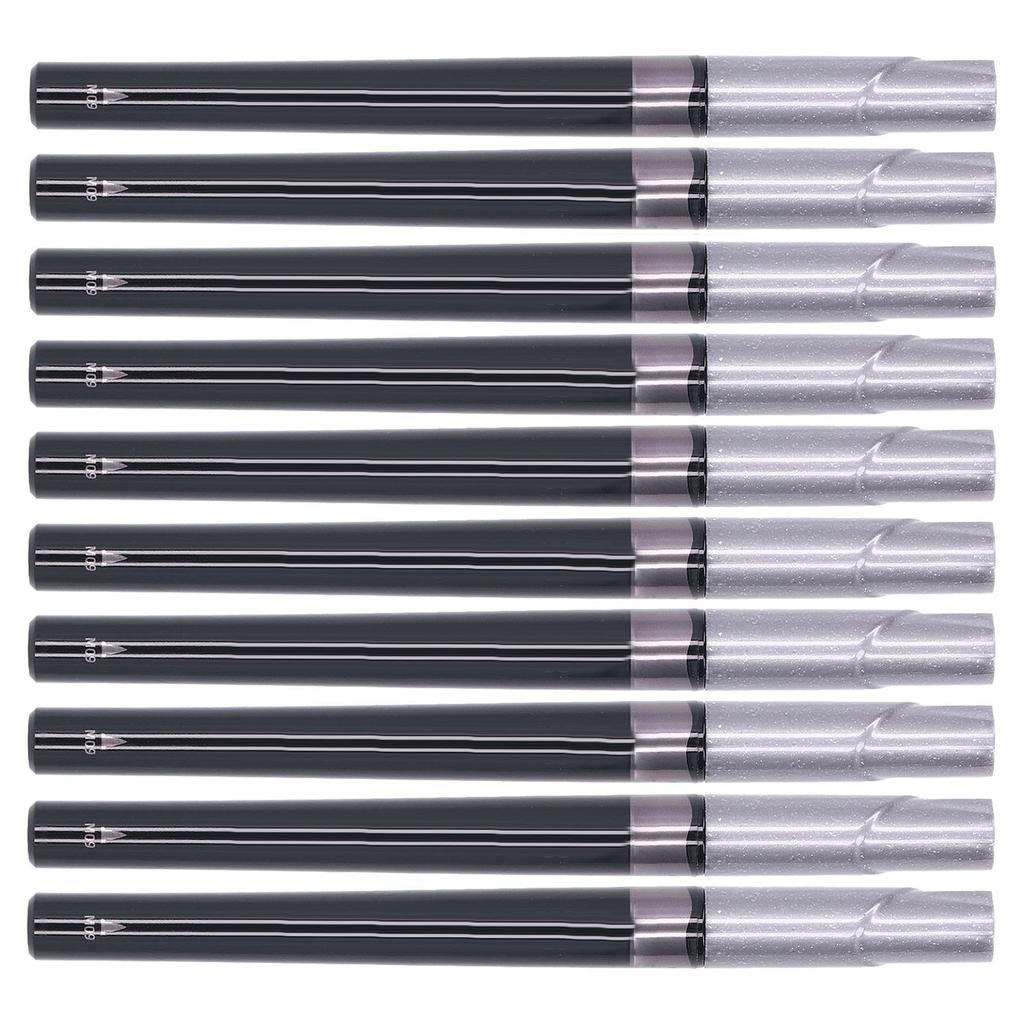 10PCS Metallic Marker Pens Grey Profession Metallic Pens Quick Dry Fluent Writing Graffiti Marker Pens for Wood Painted