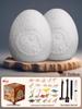 Dinosaur Fossil Excavation Toy - Gem and Skeleton Treasure Hunt for Kids
