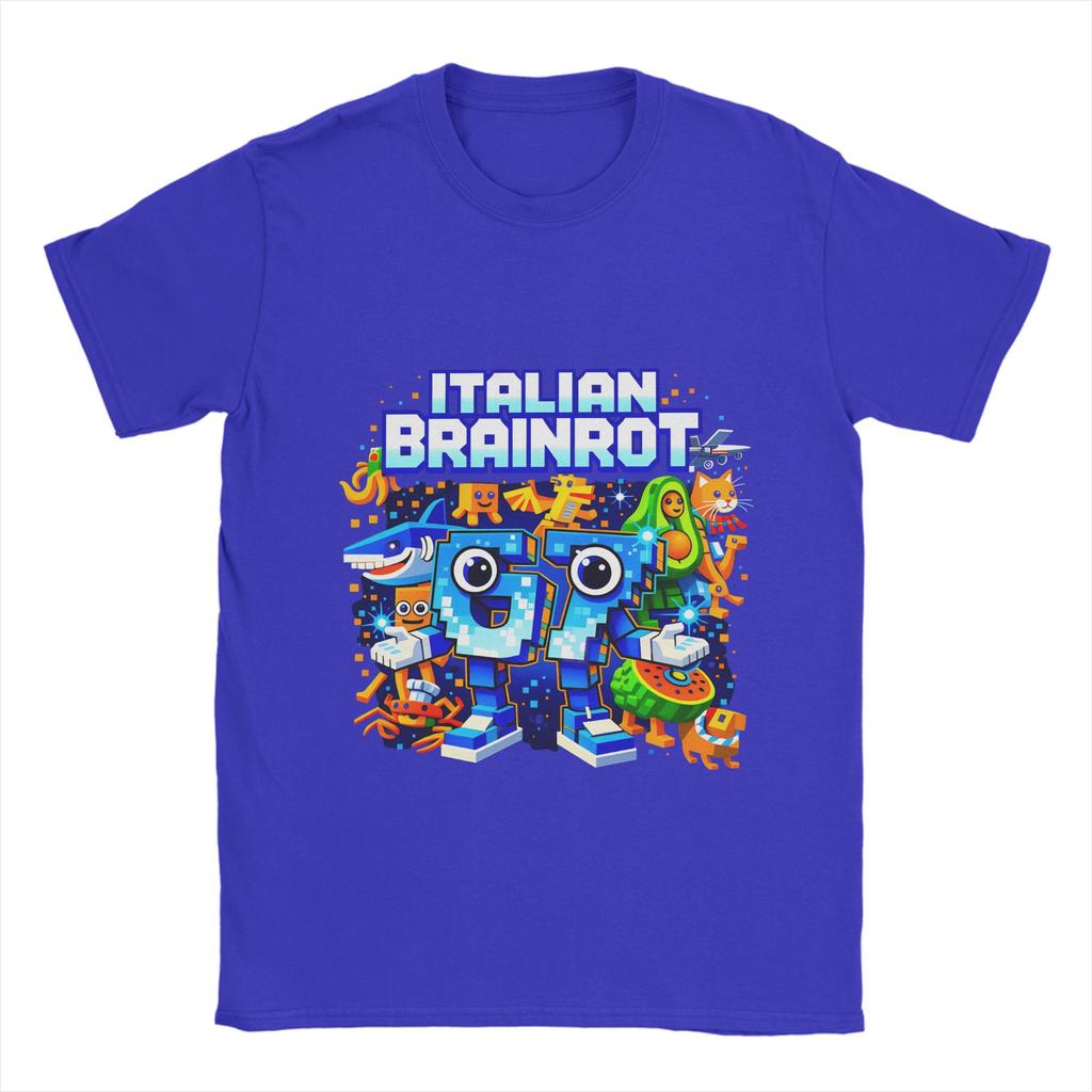 Italian Brainrot 67 TShirt Summer Pure Cotton T Shirts For Adult Harajuku Pattern Tee Shirt Short Sleeve Y2K Basic Top Tees