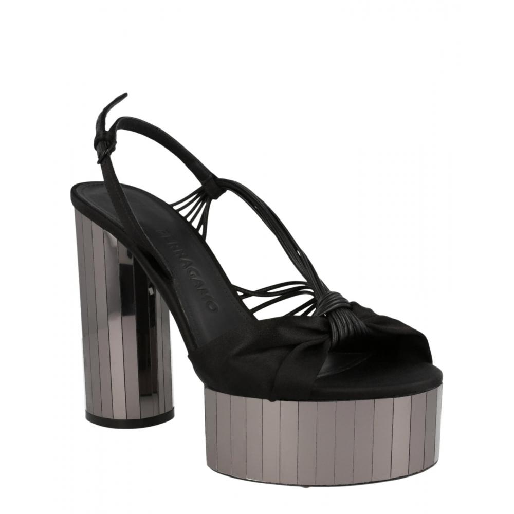 Salvatore Ferragamo Sabrina Spiegelfach Plateau-Absätze Schwarz