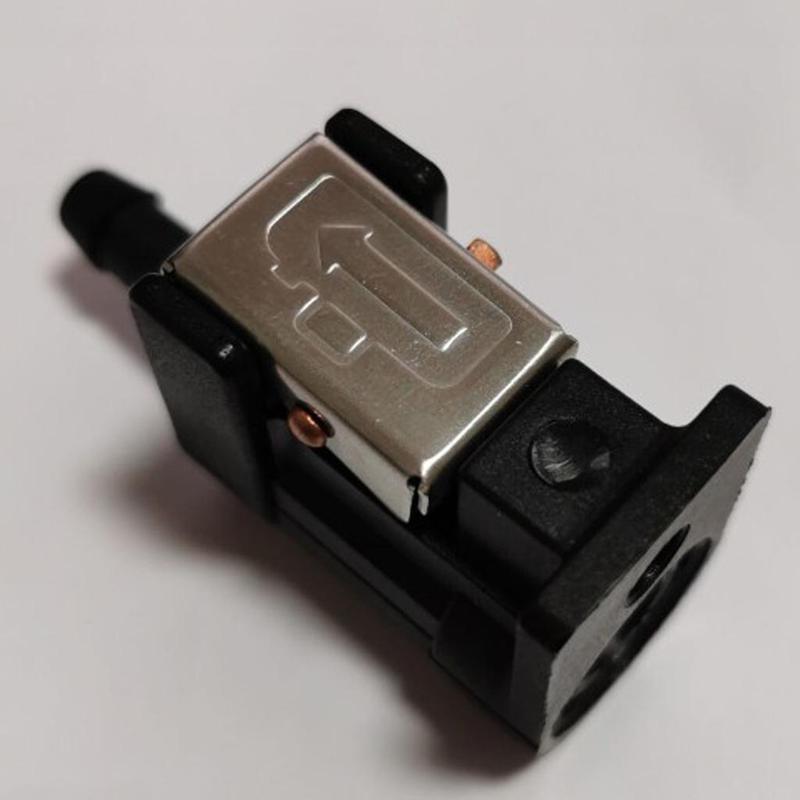 Small Engine Fuel Line Connector Black 8mm Plastic for Yamaha Outboard Gasoline Motor and Accessories