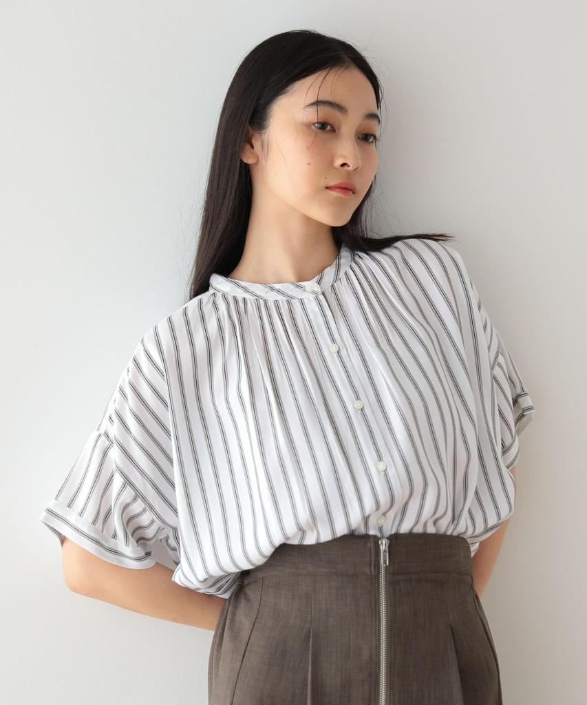 Green Parks Casual Assorted Pattern Rayon Blouse Women's