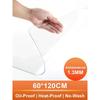 New Soft Transparent PVC Table Mat Waterproof Crystal Clear Clear Table Mat Easy To Clean Durable Scratchproof Pad Desk