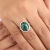 Natural Malachite Gemstone 925 Sterling Silver Designer Proposal Ring For Your Love/Her RR-80-24