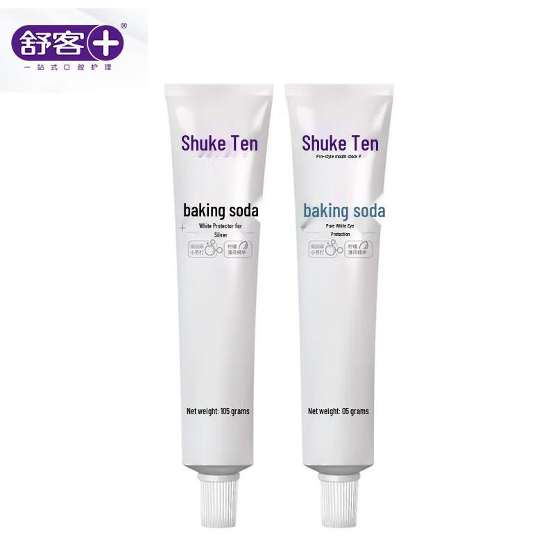 Shuke Baking Soda Whitening & Gum Care Toothpaste Twin Pack