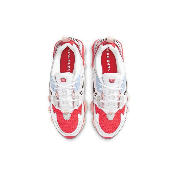 Nike Shox Tl Nova White Laser Crimson Women's CV3602-101