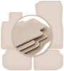 PREMIUM Beige Floor Mats For: BMW 5 F11 xDrive Station Wagon, Touring 2010-2013