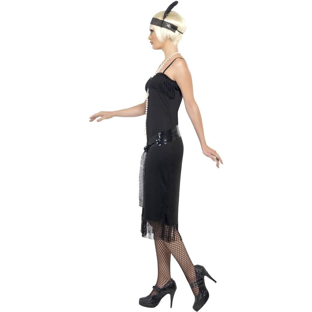 Smiffys Womens/Ladies Flapper Costume Set