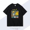 2026 Anime Eevee Collaboration Pure Cotton Shortsleeved Tshirt for Unisex and Unisex Summer Anime Style Loosefitting
