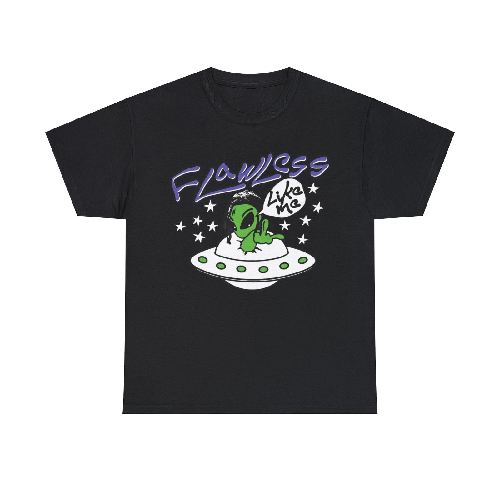 Lucki - Flawless Alien T-shirt - Flawless Like Me Kodone Merch S