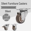 Shangjinsheng Silent TPR Furniture Caster Wheels