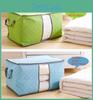 Charcoal Storage Quilt Colorful Bamboo Bag For Clothing Large Size