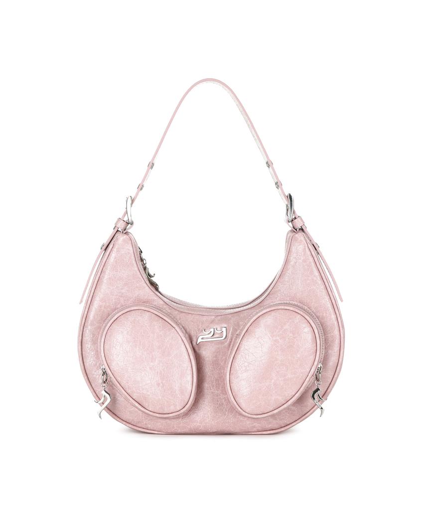 Yieyie Luna Bag Tote Bag Vintage Pink
