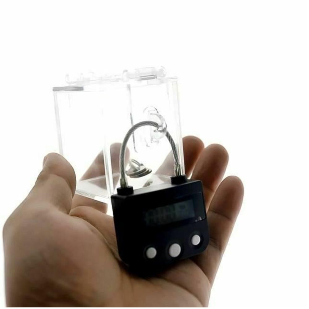 The Chastity Key Safe Acrylic Box Sex Toy  Fetish Chastity Toys