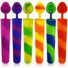6Pcs Popsicles Molds Reusable Baby Ice Cream Molds Food-Grade Silicone Durable and Safe Popsicle Molds Multi-Colored  Popcical