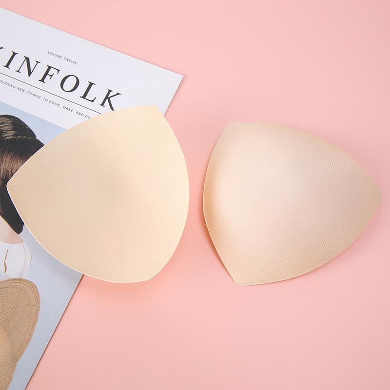 Triangle Molded Bra Cup Inserts: Sponge Breast Pads for Swimwear