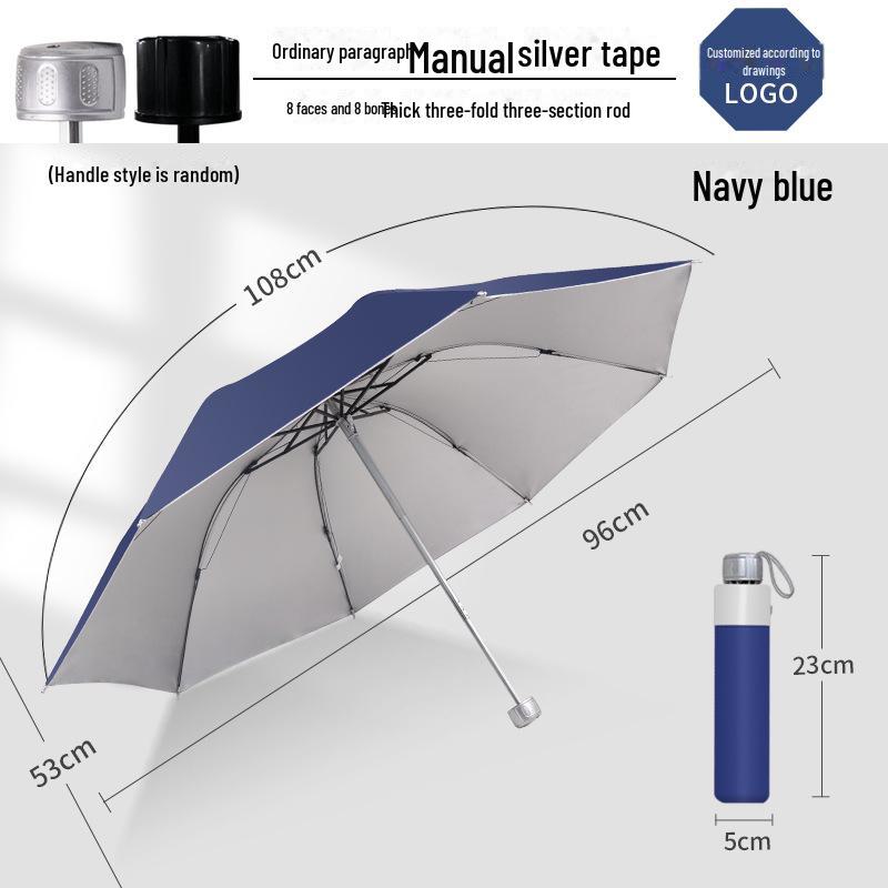 

Автоматический солнцезащитный зонт с логотипом черного цвета и клеем — складной, портативный и идеальный для кемпинга