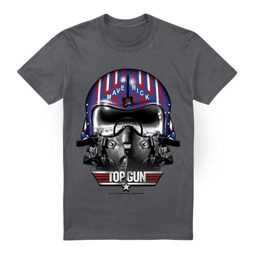 Top Gun Pánské tričko Maverick Helmet
