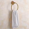 All Copper Antique Bathroom Hardware Set Towel Rack Basket Bath Storage Organizer
