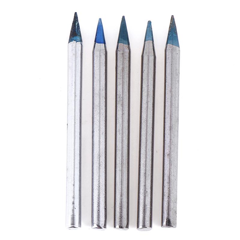 Punta de repuesto para soldador de 30 W, 40 W, 60 W y 80 W, punta de soldadura azul sin plomo