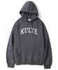 Boucle Arch Logo Hoodie Grey