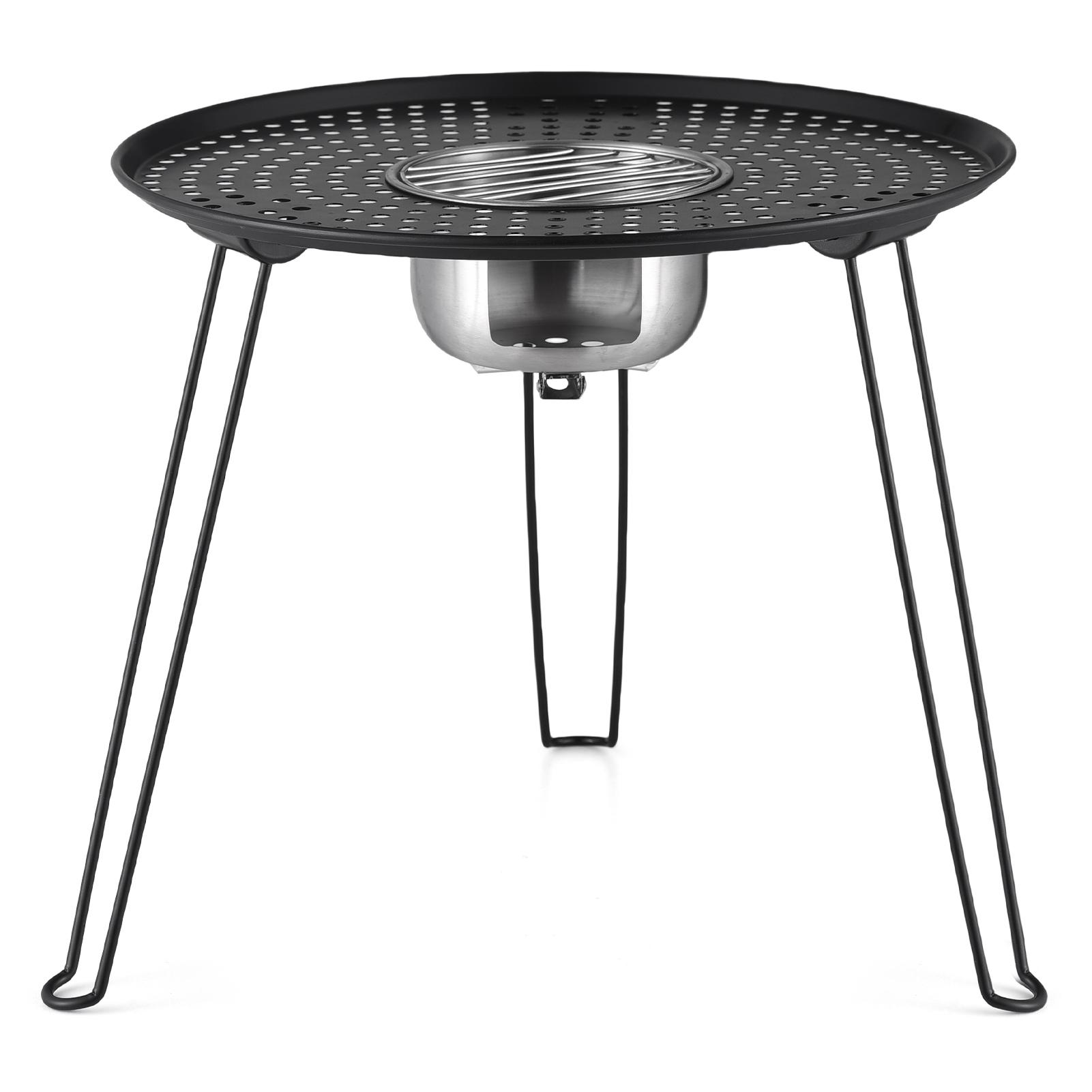 

Стол для барбекю, складной стол для кемпинга, уличный стол для барбекю для гриля на открытом воздухе из нержавеющей стали, многотопливный