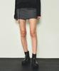 CITTA Solid Mini Skirt_Cts607 (Gray)