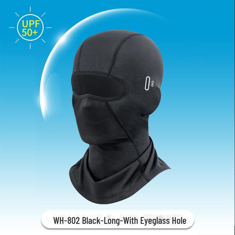 Unisex Sommer UV-Schutz Eis-Seide Motorrad Kopfbedeckung: Rutschfeste, winddichte, sonnenschützende Maske
