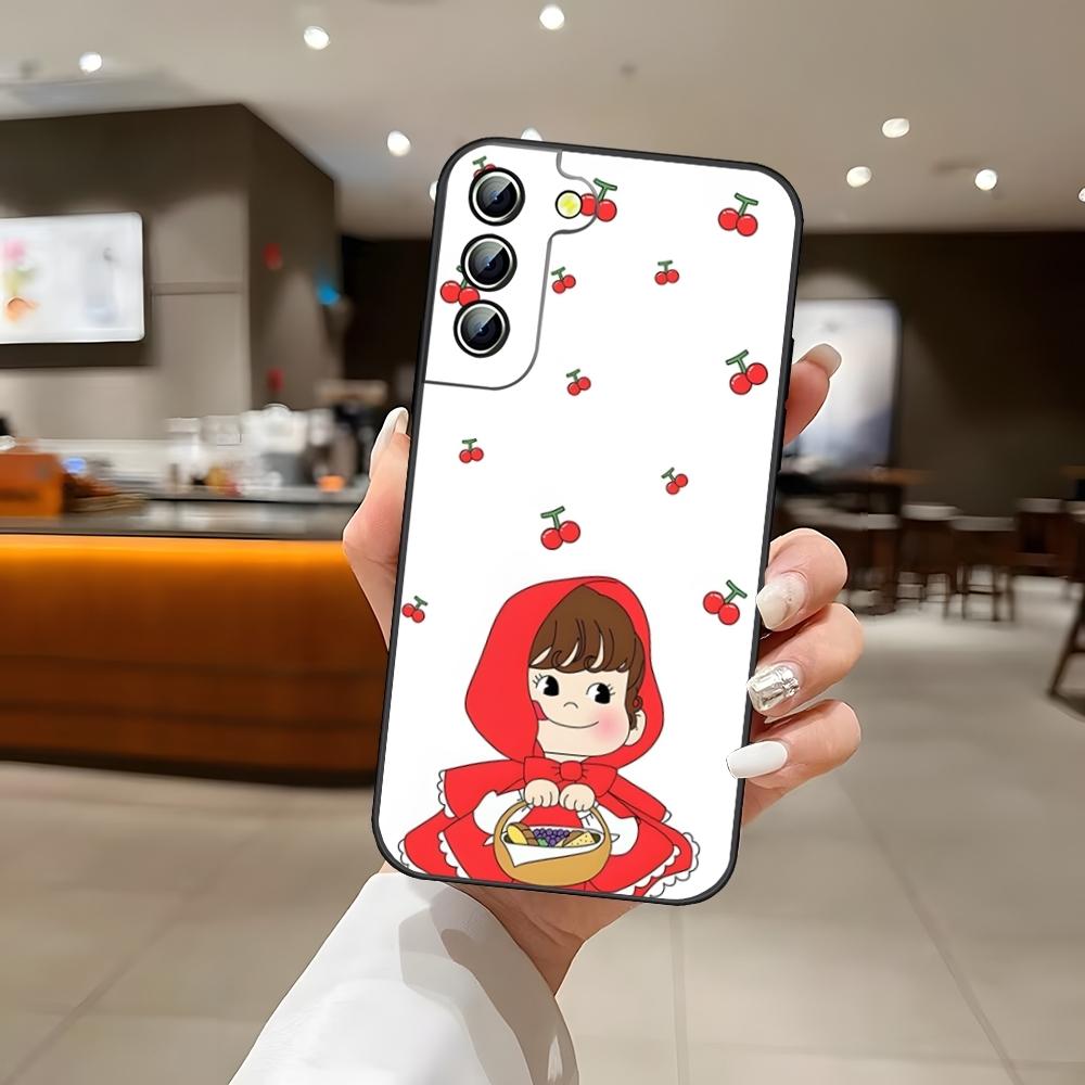

Cartoon Peko Chan Phone Case For Samsung S24 Ultra S22 S23 S25 S20 Fe S21 Plus A54 A34 A16 A53 Back Cover Samsung s20