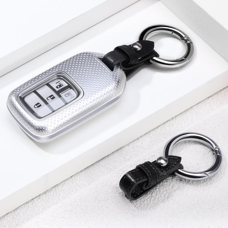 Honda Schlüsselhülle für Civic, CRV, Hybrid, Odyssey, XRV - Schutzschale und Schnalle