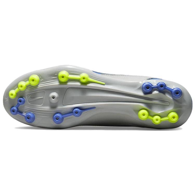 Nike Unisex Legend 9 Pro AG Soccer Shoes Grey/Yellow Men's DB0448-075