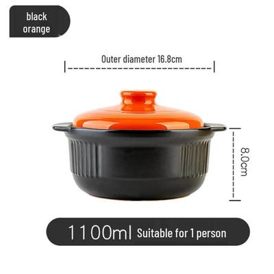 Sanbailai 1.1L Ceramic Casserole Pot