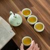 Ding Ofen Tragetasche Reise Kung-Fu Tee-Set Keramik Xishi Kanne Ein-Kannen-Zwei-Tassen-Vier-Tassen-Set Kreative Geschenke