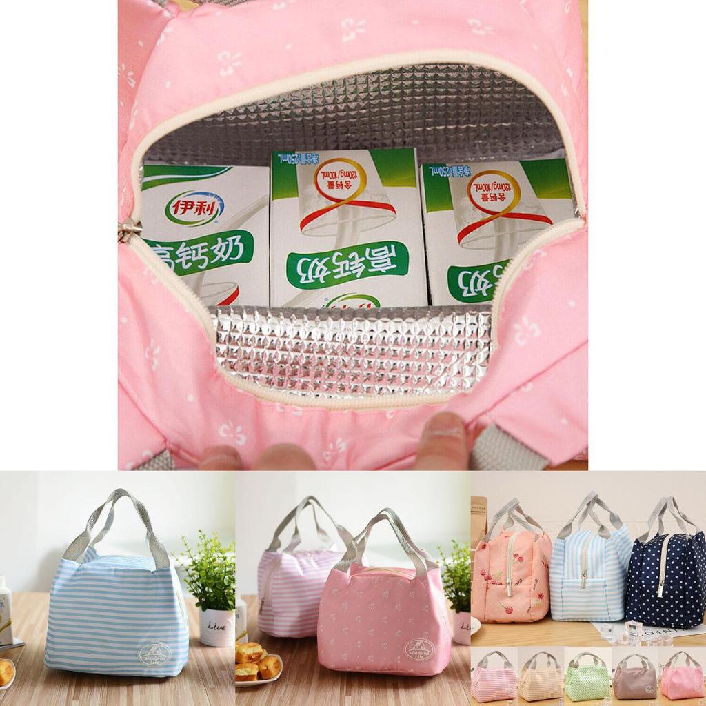 Durable Insulated Cooler Lunch Bags For School And Picnic With Stylish Design