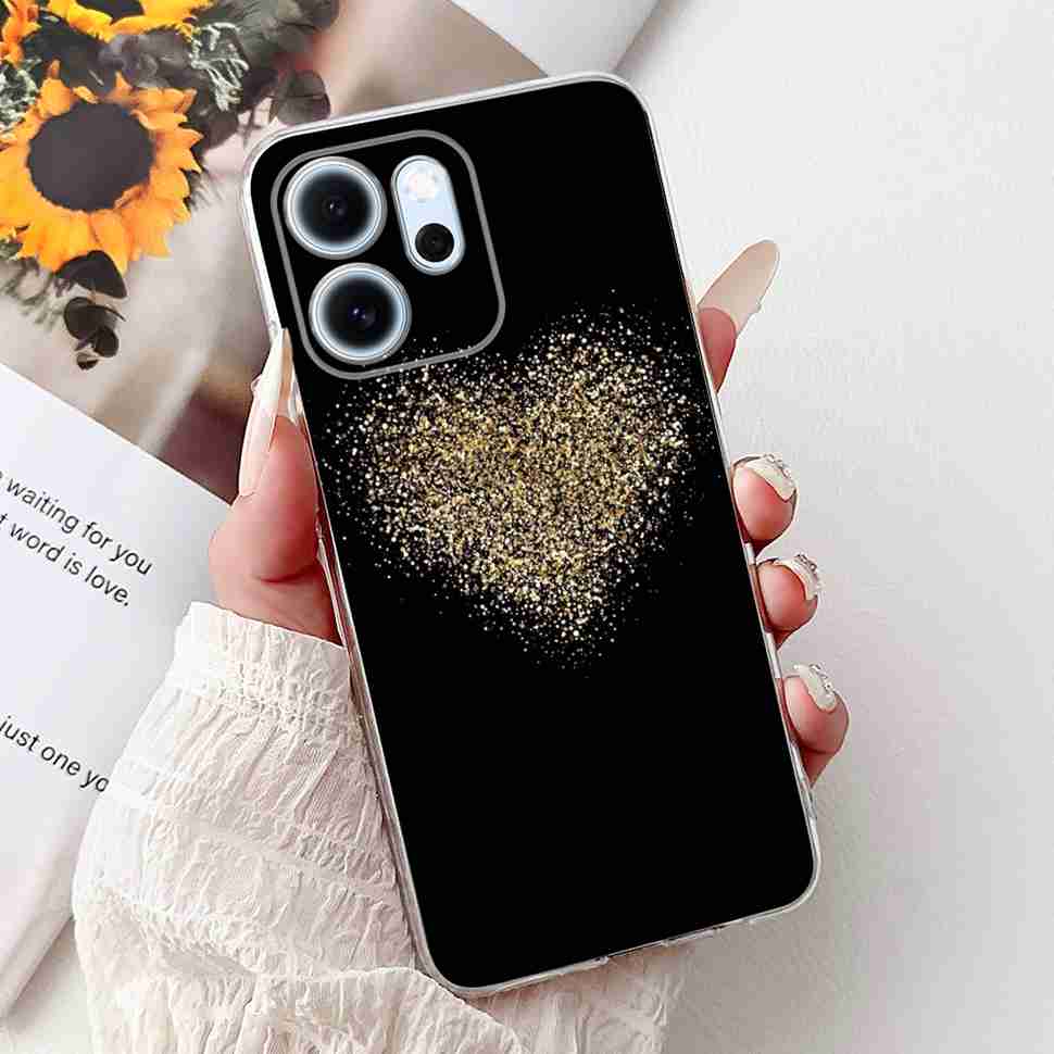 Für Oppo Reno14 F 5G CPH27436.57" Hülle Bunte Schmetterlingsblumen TPU Weiche Silikonhülle Für Oppo Reno 14 F RENO14F Handyhüllen