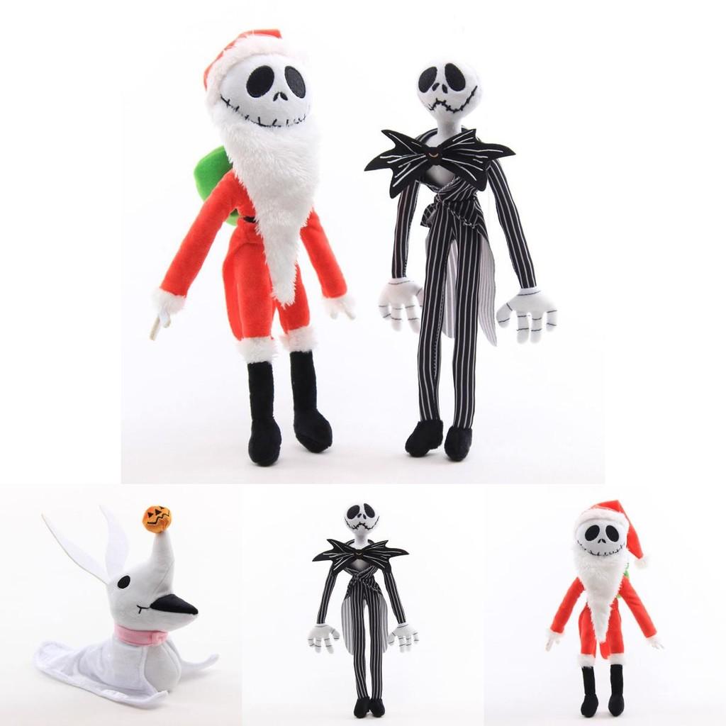 Adorable Nightmare Before Christmas Jack Skellington And Santa Jack Plush Toys