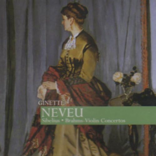 

CD BRAHMS, SIBELIUS, NEVEU, DOBROWEN; - Ginette Neveu Plays CDO2021 US Classical Used