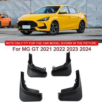 For MG GT 2024 Car Styling ABS Car Mud Flaps Splash Guard Mudguards MudFlaps Front Rear Fender Auto Accessories