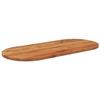 VidaXL Table Top 110x50x3.8 Cm Oval Solid Acacia Wood 370097
