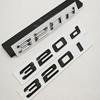 3D ABS Car Letters Logo 320d 320i Rear Trunk Badge Sticker Decals For BMW 320d 320i G20 F30 E90 Auto Exterior Accessories EJ3