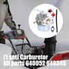 High Strength Metal Carburetor Accessory Set Resistant to Wear Ideal Motorcycle Enthusiasts For HMSK85 HMSK100 HMSK105 8-10HP Harsh Driving Conditions