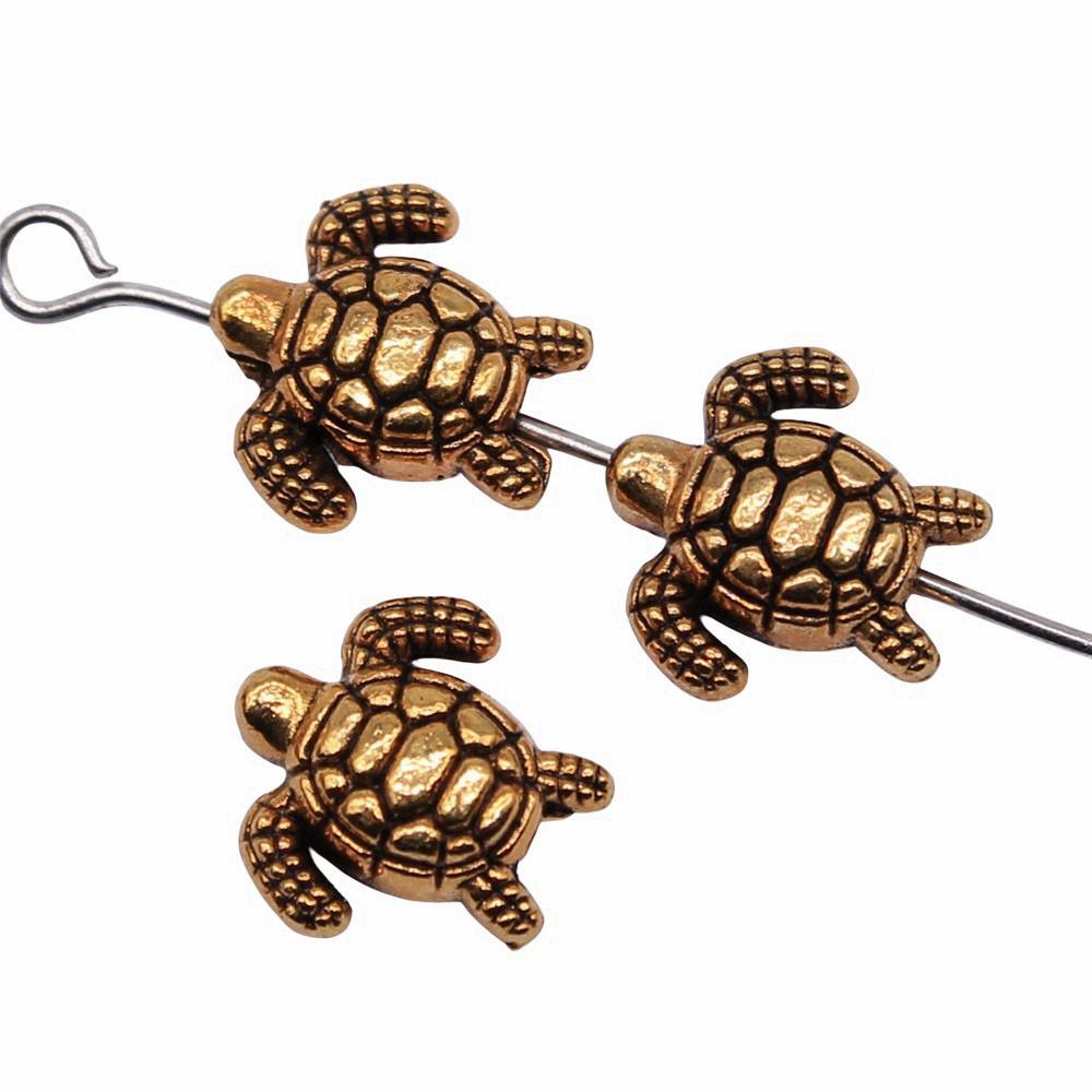 Small Hole Spacer Beads Minimalist Animal Charms For Pet Jewelry Components