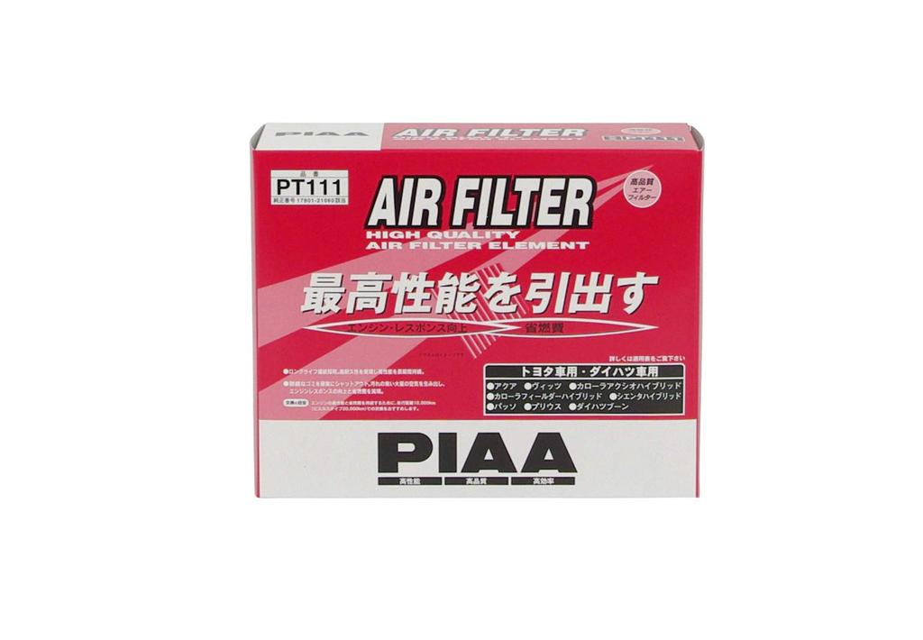 PIAA PT111 Luftfilter (Luftfilter), 1-teiliges Set [Toyota/Daihatsu Autos] Aqua Prius Boon_Andere